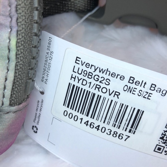 Lululemon Everywhere Belt Bag NWT Hyper Dye Multi **LAST ONE** - Picture 10 of 15